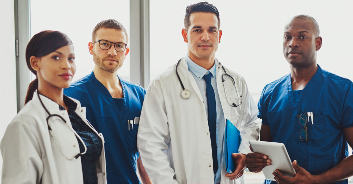 logistics workers discussing there works