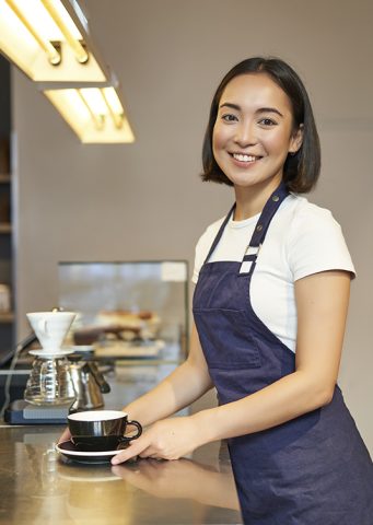 FluxStaff Hospitality worker in process